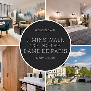  Apartamento Cosy A 9 Min A Pied De La Cathedrale Notre Dame